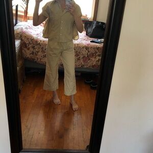 Mango shirt and pant set